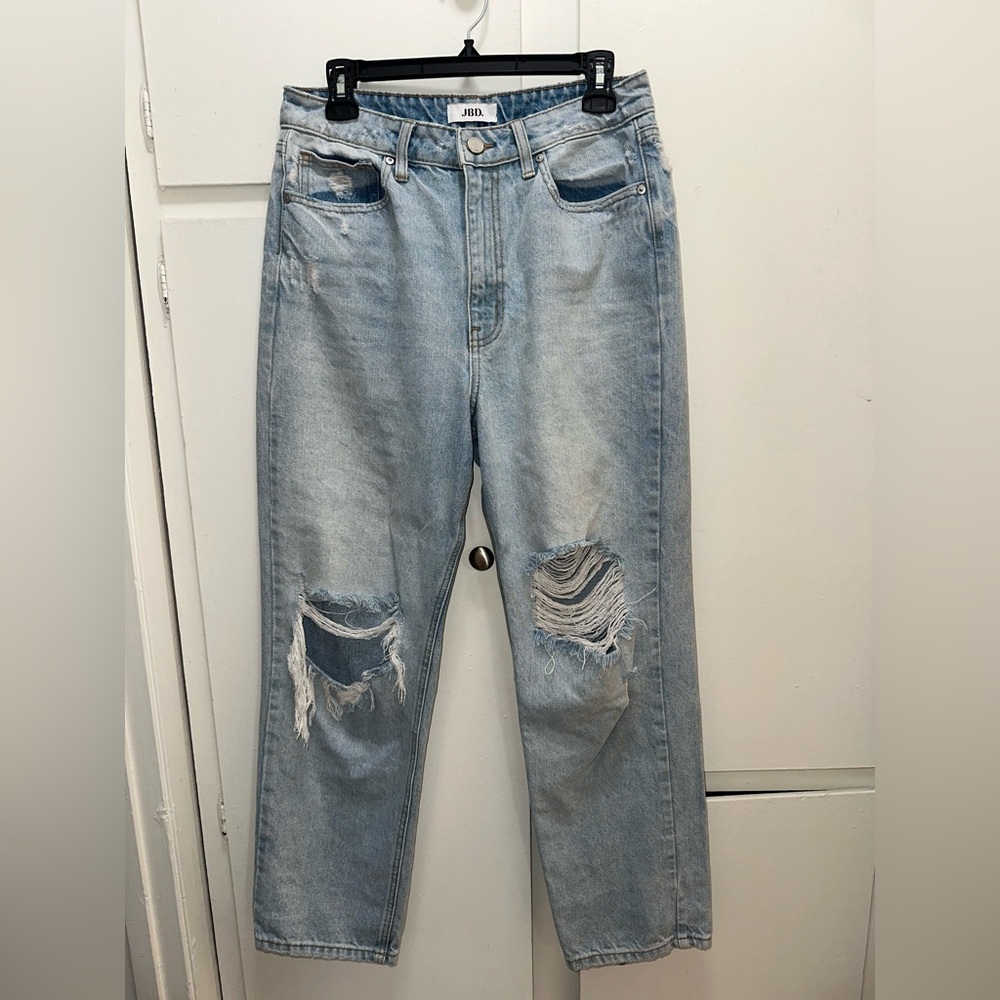 JBD Light Wash Distressed Jeans